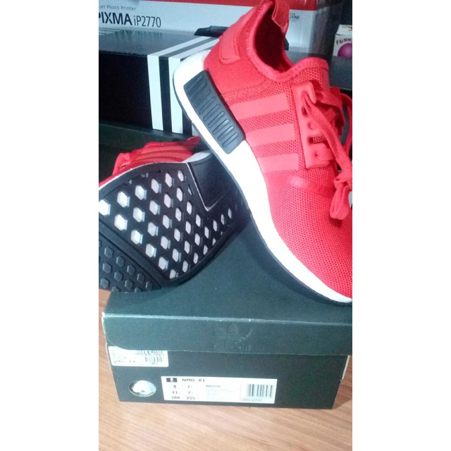 รองเท้า Adidas NMD_R1  BB1970 สี Red