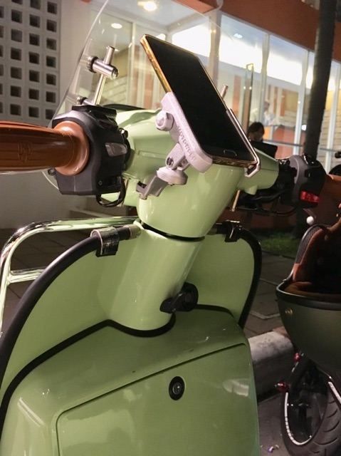 ที่จับโทรศัพท์อลูมิเนียมMOTOWOLF ของแท้ สำหรับ Royal Alloy/ Phone Holder bracket on the mirror for Royal Alloy - รูปที่ 6