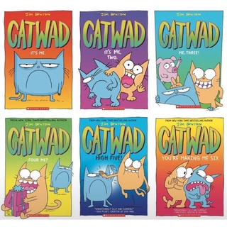 หนังสือชุด CATWAD 6 เล่ม Comic Book หนังสือการ์ตูน ภาษาอังกฤษ สำหรับเด็ก