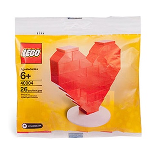 40004 : LEGO Valentines Day Heart 2010 Polybag (ซองยับ)