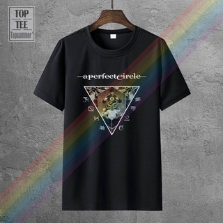 เสื้อยืด พิมพ์ลายวงร็อคอเมริกัน A Perfect Circle สีดํา สําหรับผู้ชาย S 3 289280Size S-5XL