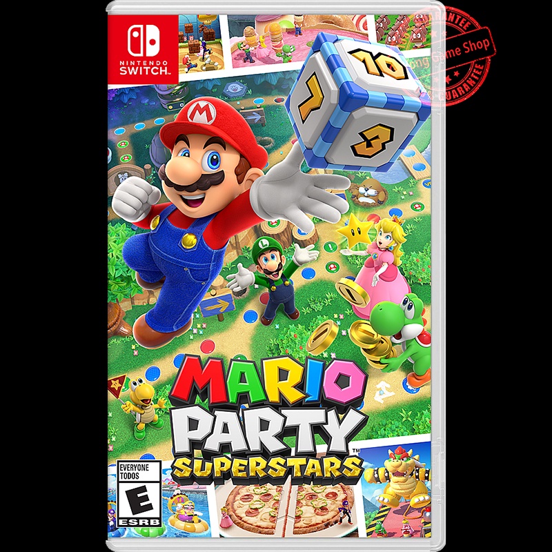 Mario party superstar  ( มือ1 ) ( Zone US/Asia ) แผ่นเกมส์ Nintendo switch