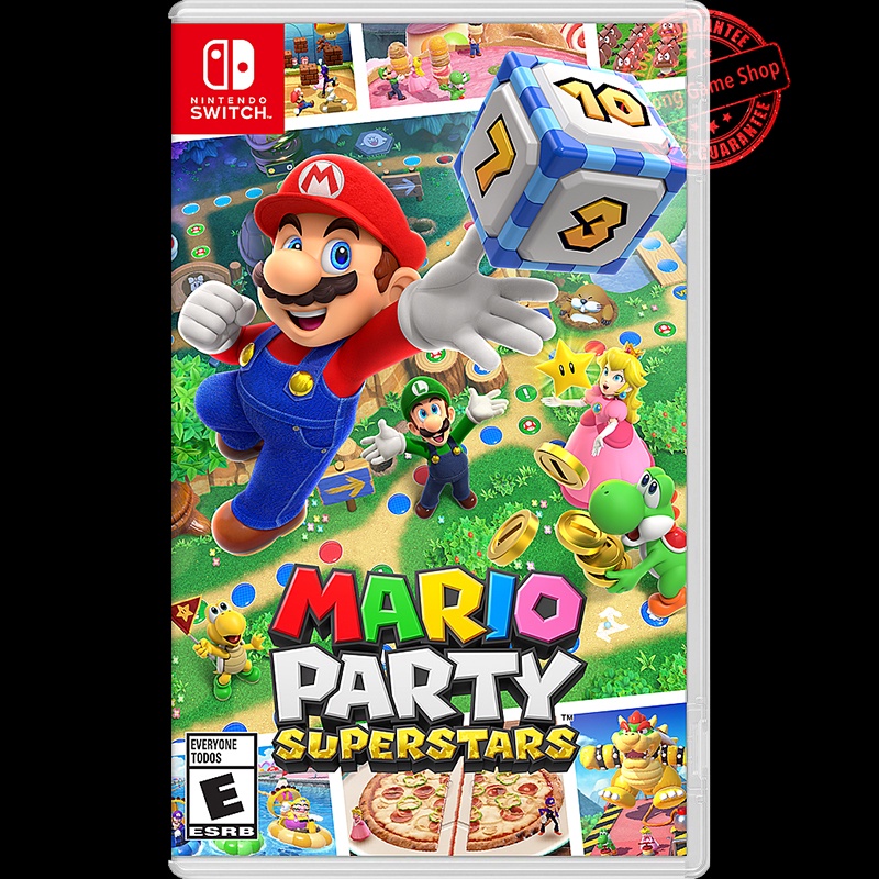 Mario party superstar ( มือ1 ) ( Zone US/Asia ) แผ่นเกมส์ Nintendo switch