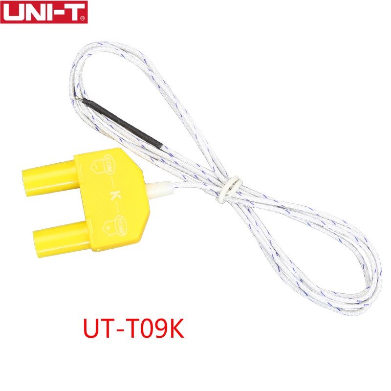 Uni-t UT-T09K โพรบวัดอุณหภูมิ -40 ถึง 260 องศาเซลเซียส สําหรับ UT213C UT216C UT139C UT210D UT171C UT222