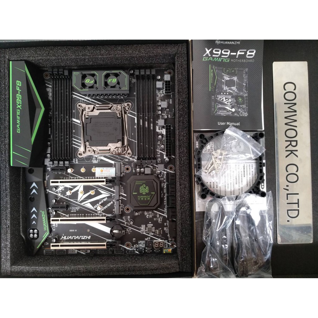 เมนบอร์ด NEW HUANANZHI X99 F8 ATX LGA 2011-3 WORKSTATION SERVER MAINBOARD MOTHERBOARD CPU XEON COMWORK ราคา ถูกที่สุด ดีลบีเคเค แกลเลอรีภาพที่ 4