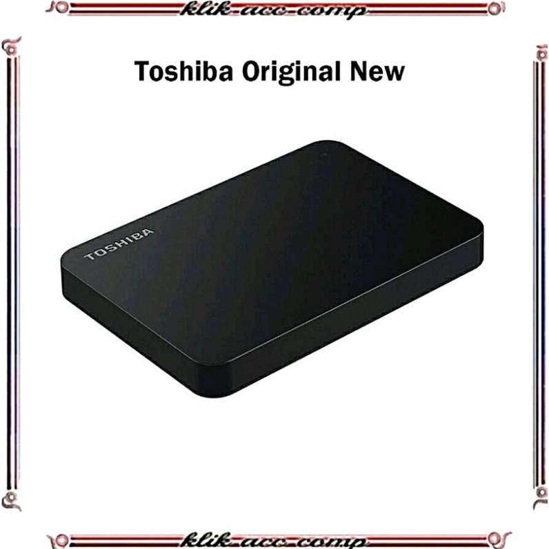 HDD External Toshiba©  Canvio 2TB - Harddisk Canvio Ready 2TB Harddisk Eksternal