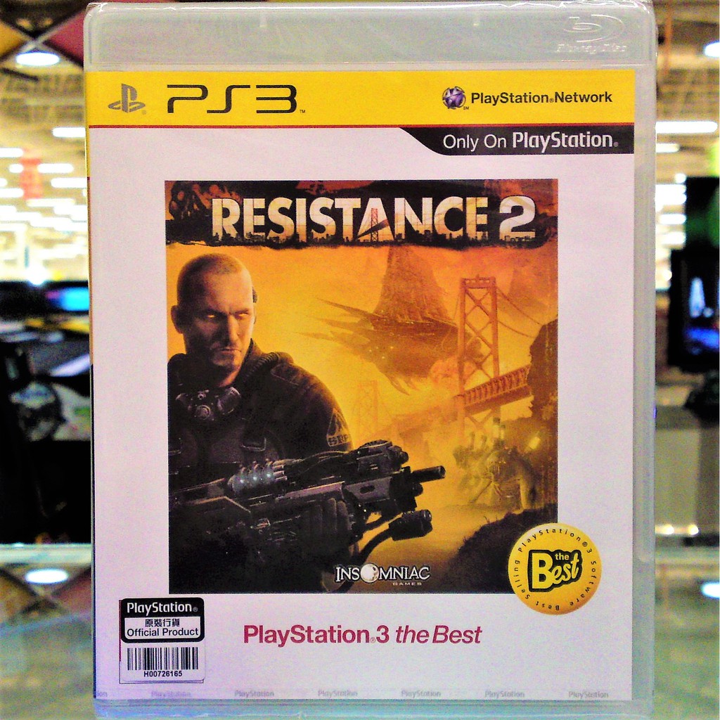 (Z3,EN) มือ1 Resistance 2 แผ่นเกม PS3 แผ่นPS3 แผ่นเกมส์ Playstation3 The Best