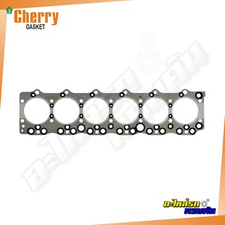 CHERRY ปะเก็นฝาเหล็ก ISUZU JCM79, FSR87 เครื่อง 6BB1 6BD1 (S1209FA)