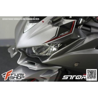 วิงค์ STORM Rider(สตรอมไรเดอร์) สีเทา FOR YAMAHA R3