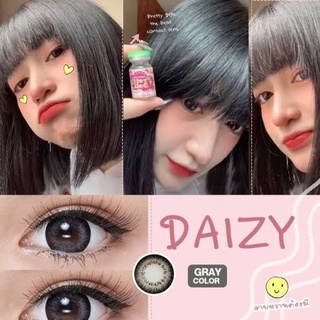 คอนแทคเลนส์ รุ่น Daizy ยี่ห้อ Pretty doll ตาโต สีเทา มีค่าสายตา