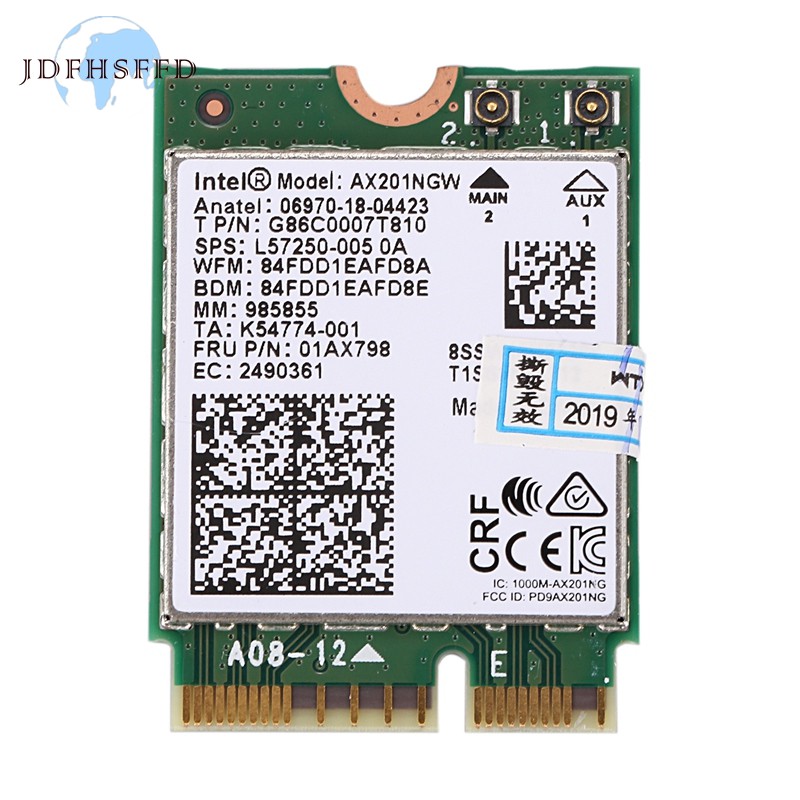 Intel r wi fi 6 ax201 160mhz сбой из за внутренней ошибки