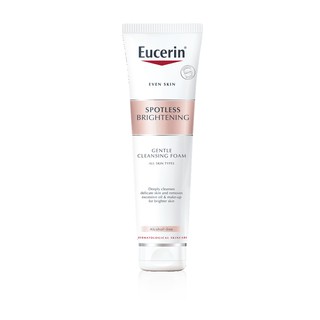 Eucerin Spotless Brightening Cleansing Foam 150ml ยูเซอริน สปอตเลส ไบท์เทนนิ่ง คลีนซิ่ง โฟม 150มล.