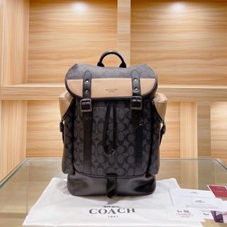 สินค้าใหม่-Coach-กระเป๋าผู้หญิง/เป้ 💯% ของแท้/ของฟุ่มเฟือย ช็อตจริง พร้อมส่ง [ส่งฟรี] เทรนด์แฟชั่นกระเป๋าแบรนด์ดัง