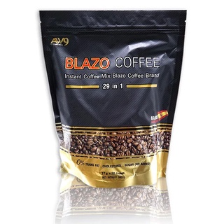 ส่งฟรี 1 ห่อ กาแฟเพื่อสุขภาพ Blazo Coffee 29 in 1 (1 ห่อ 20 ซอง 17 กรัม)