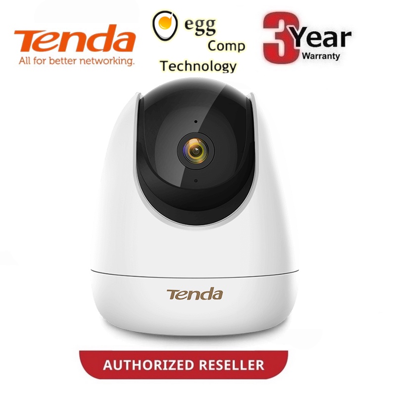 Tenda CP7 4MP Full HD Pan Tilt Wireless WiFi Home Security การเฝ้าระวังกล้อง IP / กล้องวงจรปิด/การมอ