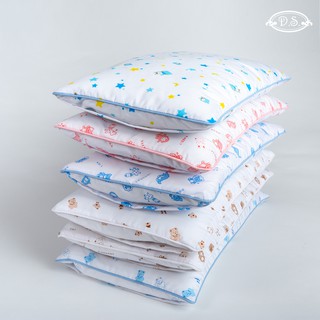 D.S. หมอนหนุน S สลิม รุ่นผ้าคอตตอนพิมพ์ลาย Infant Pillow S Slim – Cotton100% Printed