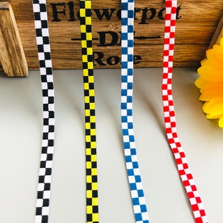 เชือกผูกรองเท้า Athleisure ลายตาหมากรุก ยาว 100cm120cm ขายเป…