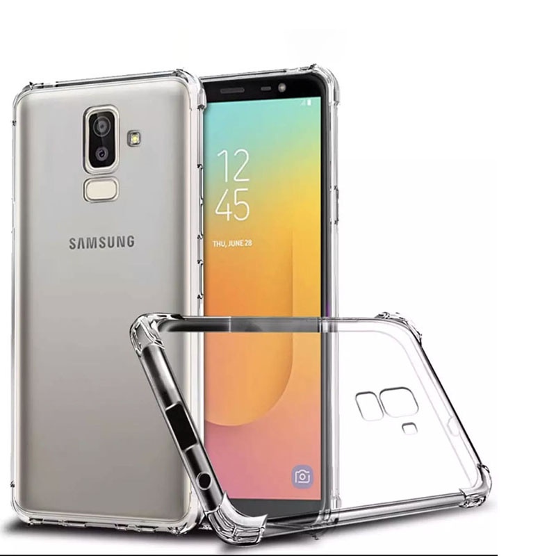 เคสโทรศัพท์เจลลี่ใส กันกระแทก 4 มุม สําหรับ Samsung Galaxy J8 2018 SM-J810G SM-J810F J810Y