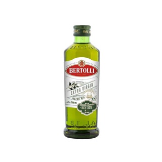 Bertolli Extra Virgin Olive Oil เบอร์ทอลลี่ เอ็กซ์ตร้า เวอร์จิ้น น้ำมันมะกอก (น้ำมันธรรมชาติ) 500 มล.