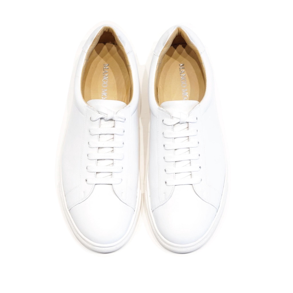 [พร้อมส่ง] MANGO MOJITO รองเท้าหนังรุ่น Mojito Sneaker (Lady) สีขาว