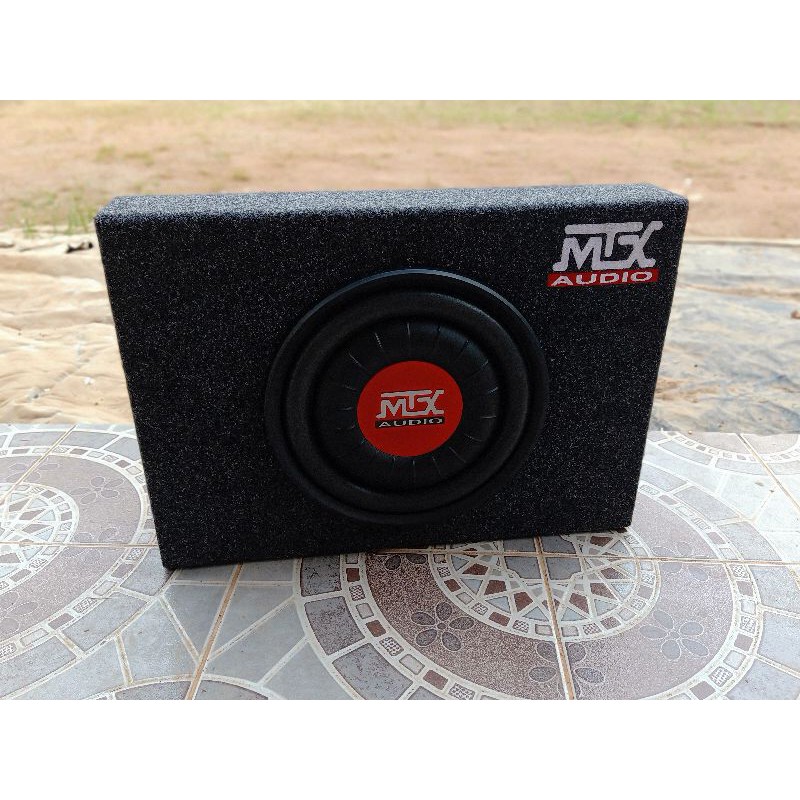MTX  ตู้ลำโพงซับสำเร็จรูปขนาด 10นิ้ว MTXรุ่น RTF10P มือสอง