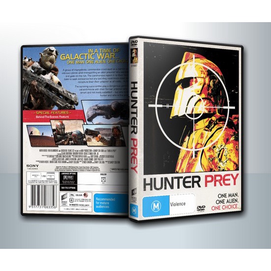 [ DVD Movie มีปก+สกรีนแผ่น-ไม่มีกล่อง ]  Hunter Prey หน่วยจู่โจมนอกพิภพ ( 1 DVD )