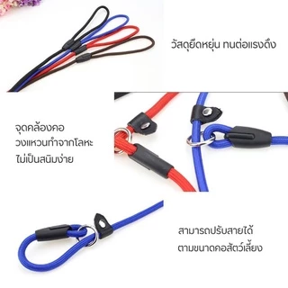 Fidoz​ factory​ สายจูง​สุนัข​ เชือกฝึกสุนัข​ เชือกล่ามหมา​ สายจูงสัตว์​เลี้ยง​ 3​ ขนาด