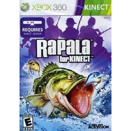 Rapala for Kinect xbox360 [PAL][NTSC-U] มี2โซนให้เลือก xbox360 แผ่นเกมส์Xbox 360 แผ่นไรท์เล่นได้กับเครื่องที่แปลงแล้ว
