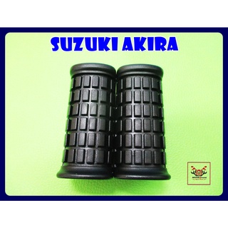 SUZUKI AKIRA "FRONT" FOOT PEG REST SET // ยางพักเท้าหน้า พักเท้าหน้า สินค้าคุณภาพดี