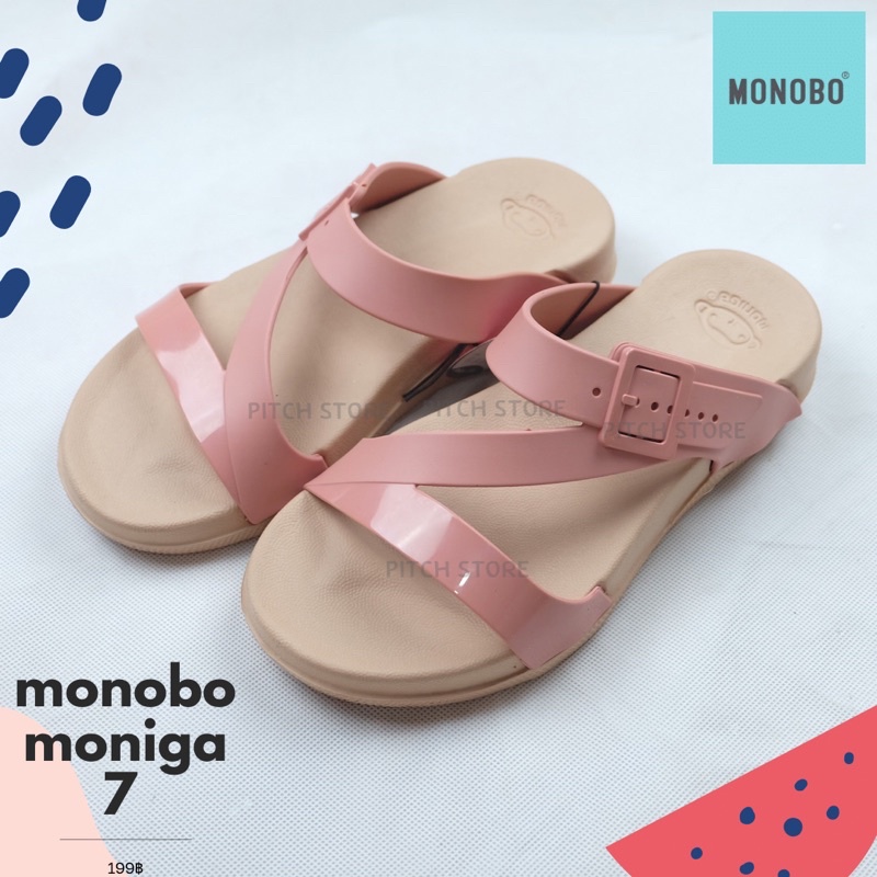 รองเท้าแตะผู้หญิง Monobo Moniga 7 คละสี ของแท้ พร้อมส่ง