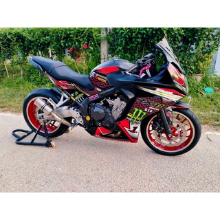 สติ๊กเกอร์แต่งลายรถ Honda Cbr 650F ลาย ZX-6R