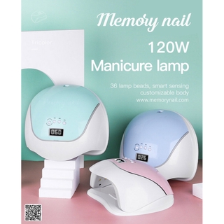 เครื่องอบเจล Manicure lamp BQ-V5 สีมาการอง 120วัตถ์ / เครื่องอบสีเจลทาเล็บ ที่อบเล็บเจล