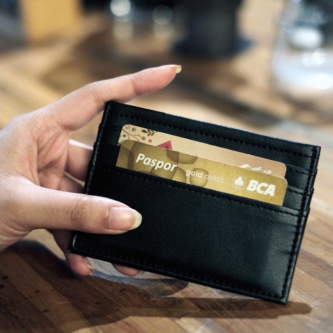 CARD HOLDER 6 ช่อง + 1 ช่องสําหรับ MONEY / CARD WALLET / CARD HOLDER SS28