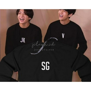 เสื้อยืดแขนยาว พิมพ์ลาย Bts INITIAL RM JIN J-HOPE SUGA V JIMIN JUNGKOOK