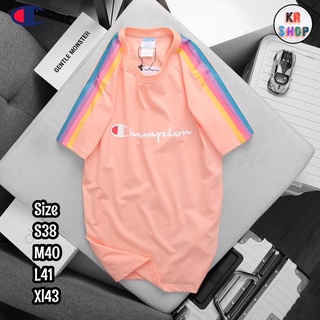 ✈️✈️✈️เสื้อแชมป์เปี้ยน มี 5 สี พร้อมส่ง ผ้าฝ้าย100% เสื้อยืด