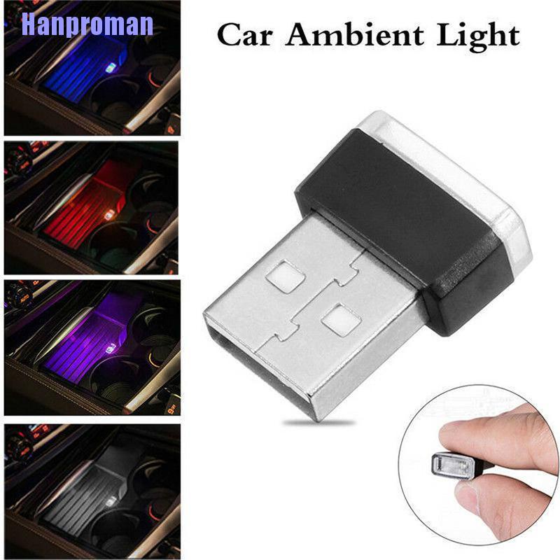 Hm> Usb Led Mini Car Interior Light Strip Flexible Neon Atmosphere Tube Neon Lamp hanproman.th
