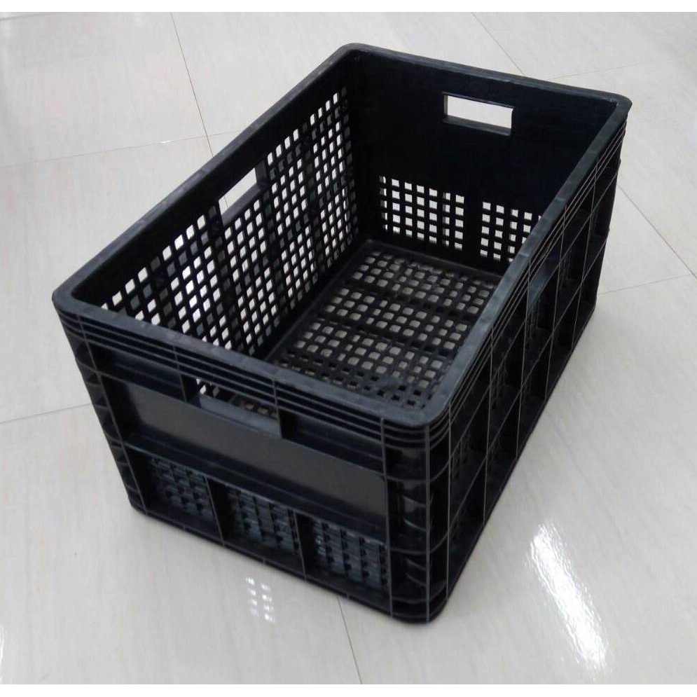 ตะกร้า/ลังโปร่งพลาสติก ขนาด 37.0 x 55.5 x 30.5 ขนาดบรรจุ25kg.. แข็งแรงเหนียวทนไม่กรอบแตกง่าย 426