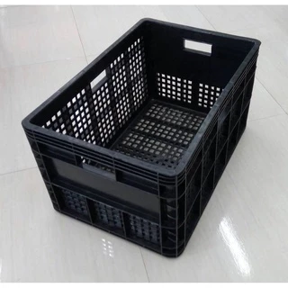 ตะกร้า/ลังโปร่งพลาสติก ขนาด 37.0 x 55.5 x 30.5 ขนาดบรรจุ25kg.. แข็งแรงเหนียวทนไม่กรอบแตกง่าย 426