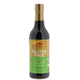 Lee Kum Kee Gluten Free Soy Sauce ลีกุมกี่ซีอิ้วขาวสูตรไม่มีกลูเตน 500มล.