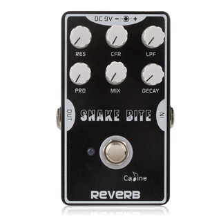 แป้นเหยียบเอฟเฟคกีตาร์ไฟฟ้า Caline CP-26 Snake Bite Reverb &amp;amp; อุปกรณ์เสริม