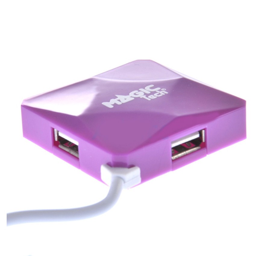 Magic Tech USB HUB 4 Port V.2.0 MT-316 (Purple)