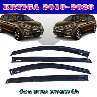 กันสาด//คิ้วกันสาด ซูซูกิ เออร์ติก้า Suzuki ERTIGA 2019-2020 สีดำ