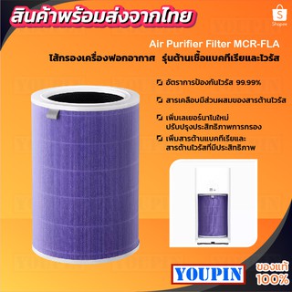 Original Mijia air purifier filter Anti-bacterial and anti-virus ไส้กรองเครื่องฟอกอากาศ  รุ่นต้านเชื้อแบคทีเรียและไวรัส