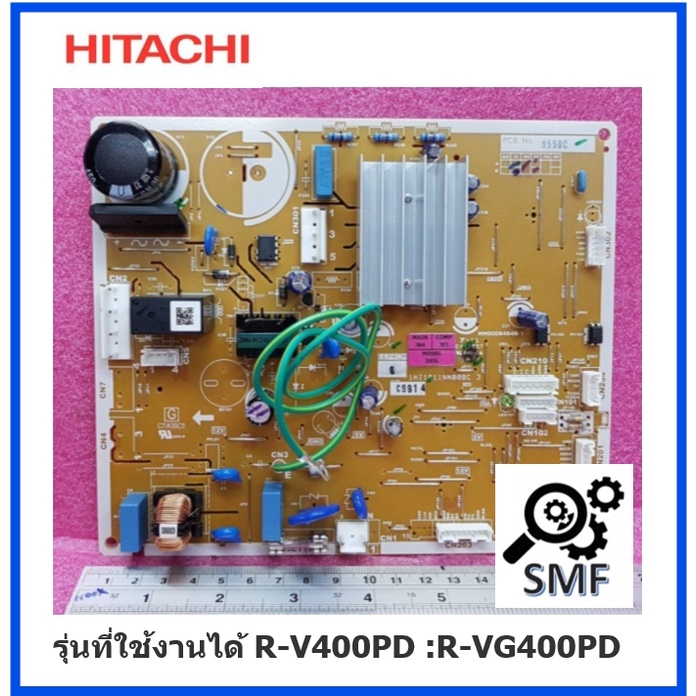 บอร์ดตู้เย็นฮิตาชิ/MAIN/Hitachi/PTR-VG400PD*059/อะไหล่แท้จากโรงงาน