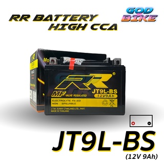 แบตเตอรี่ RR JT9L-BS สำหรับ Honda CB400F, CBR600, NT650, NX6…