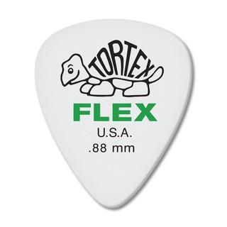 ปิ๊กDunlop รุ่น TORTEX  FLEX Standard  0.88 เขียว