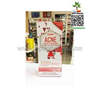 "คลีนเซอร์ สำหรับคนเป็นสิว" McKRIME Acne Liquid Cleanser 120ml MCK