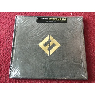 แผ่น CD คอนกรีต และทอง Foo Fighters V1246 ZJY