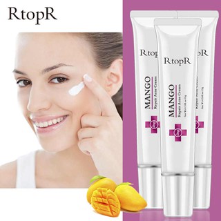 (ของแท้/พร้อมส่ง) RtopR ครีมลบสิว เจลลบสิว รักษาสิว สิวอักเสบ เซรั่มลดสิว15g Mango Repair Acne Cream