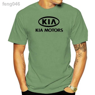 ✔▧ใหม่แขนสั้น KIA โลโก้รถ Casual Summers Men T เสื้อผู้ชาย เสื้อ Cotton